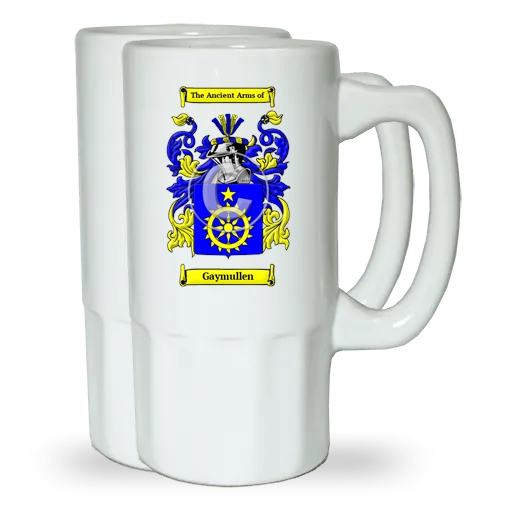 Gaymullen Pair of Beer Steins