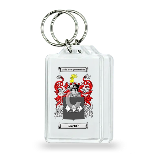 Givefith Pair of Keychains