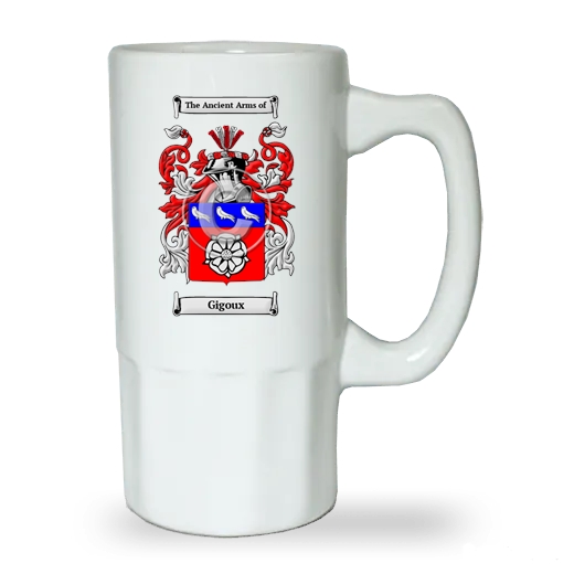 Gigoux Ceramic Beer Stein