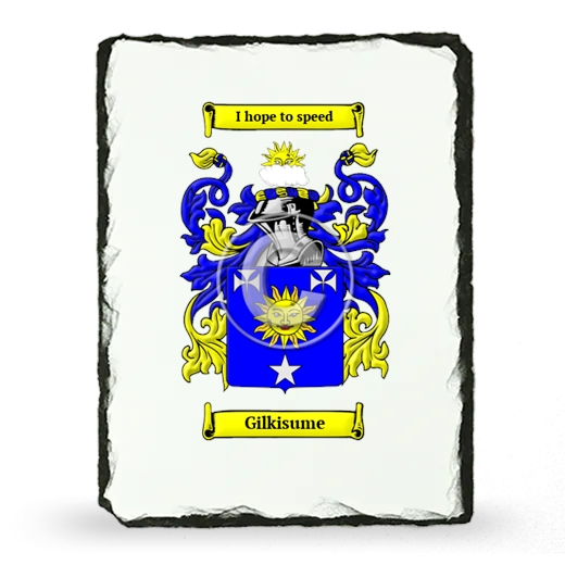 Gilkisume Coat of Arms Slate