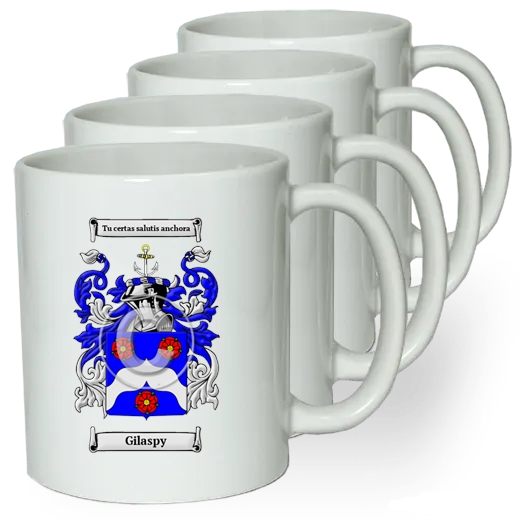 Gilaspy Coffee mugs (set of four)