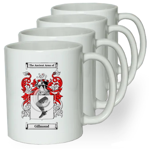 Gillmand Coffee mugs (set of four)