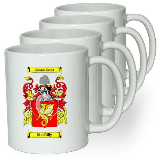 MacGilly Coffee mugs (set of four)