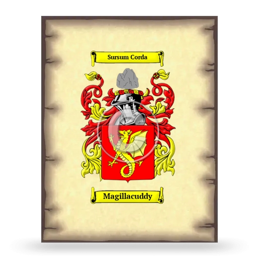 Magillacuddy Coat of Arms Print