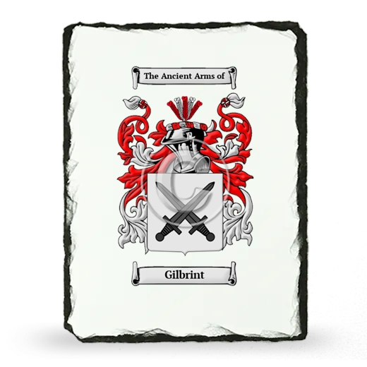 Gilbrint Coat of Arms Slate