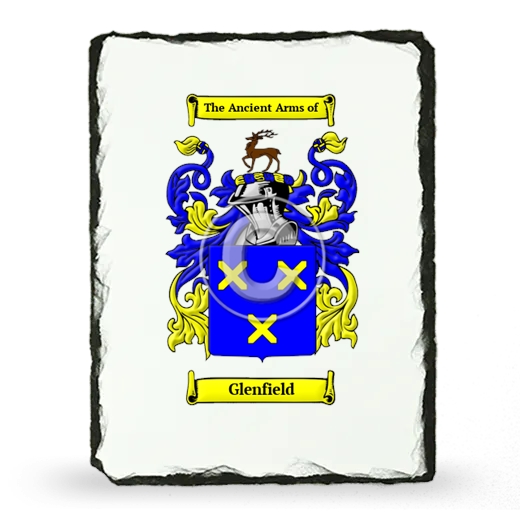 Glenfield Coat of Arms Slate