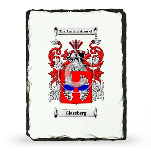 Glassberg Coat of Arms Slate