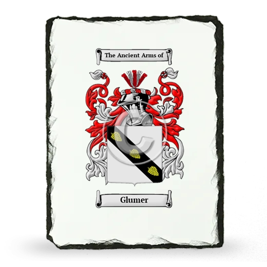 Glumer Coat of Arms Slate