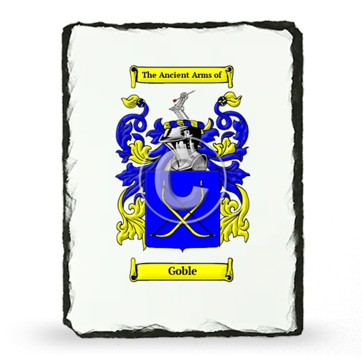 Goble Coat of Arms Slate