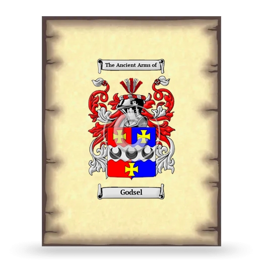 Godsel Coat of Arms Print