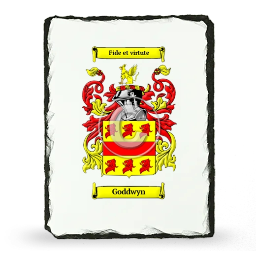 Goddwyn Coat of Arms Slate