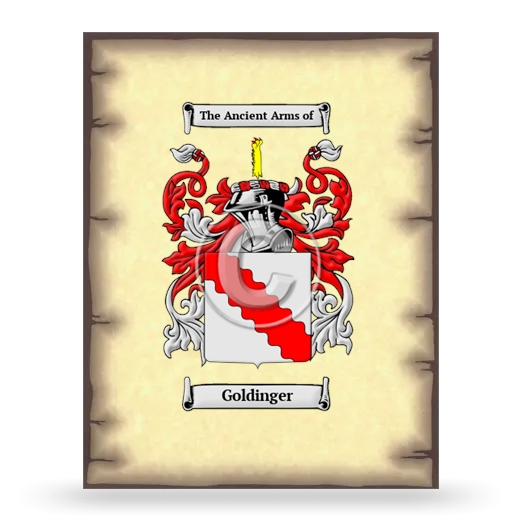 Goldinger Coat of Arms Print