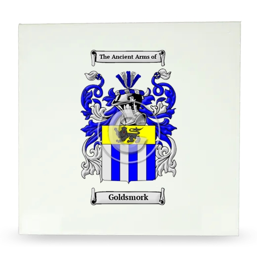 Goldsmork Large Ceramic Tile with Coat of Arms