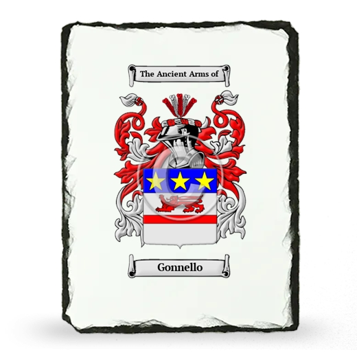 Gonnello Coat of Arms Slate