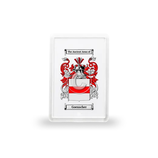 Goenscher Coat of Arms Magnet