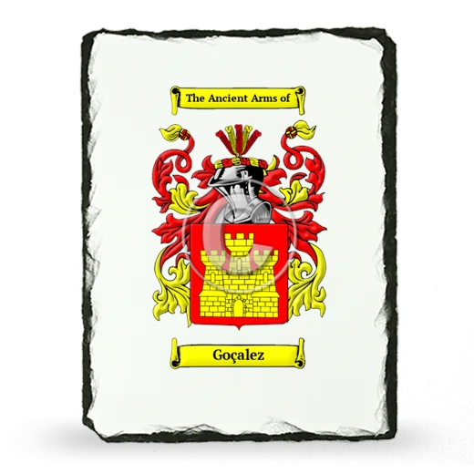 Goçalez Coat of Arms Slate