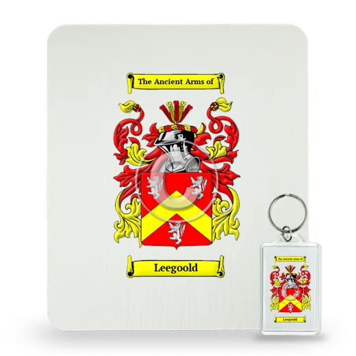 Leegoold Mouse Pad and Keychain Combo Package