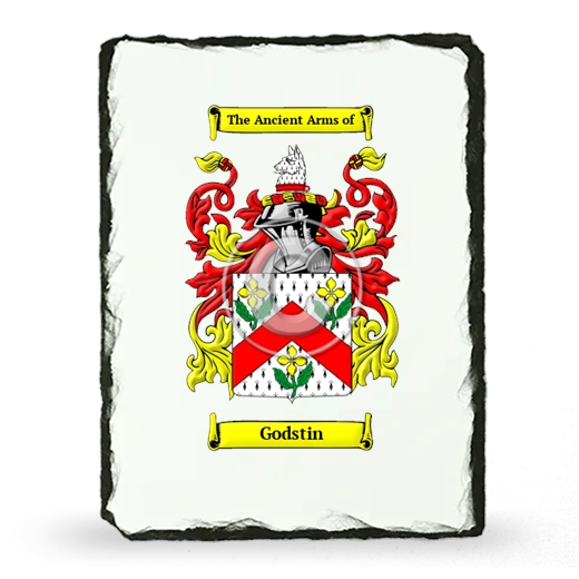 Godstin Coat of Arms Slate