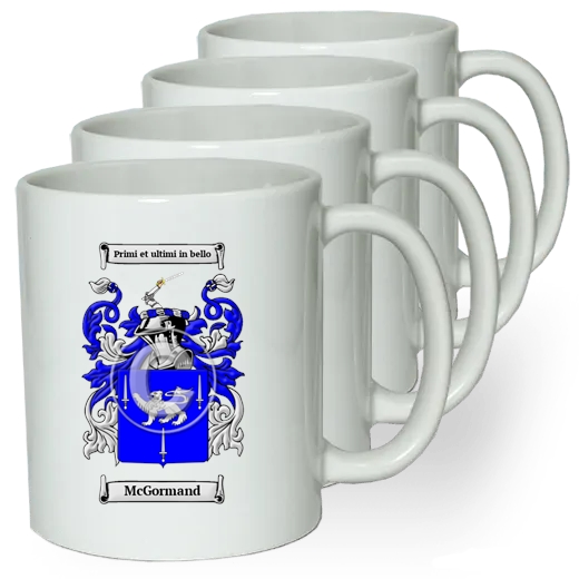 McGormand Coffee mugs (set of four)