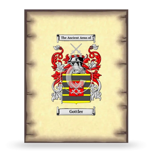 Gottler Coat of Arms Print