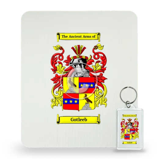 Gotleeb Mouse Pad and Keychain Combo Package