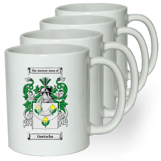 Guetscha Coffee mugs (set of four)