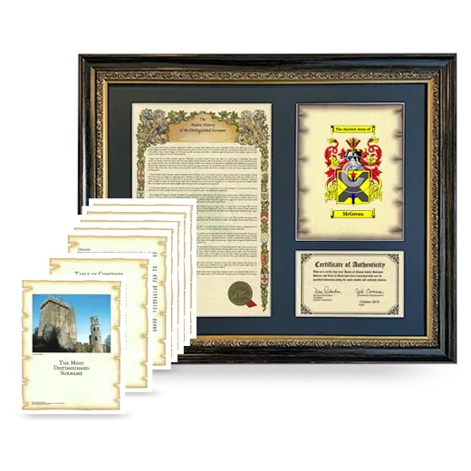 McGovan Framed History and Complete History - Heirloom