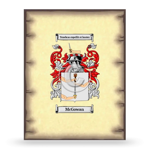 McGowan Coat of Arms Print