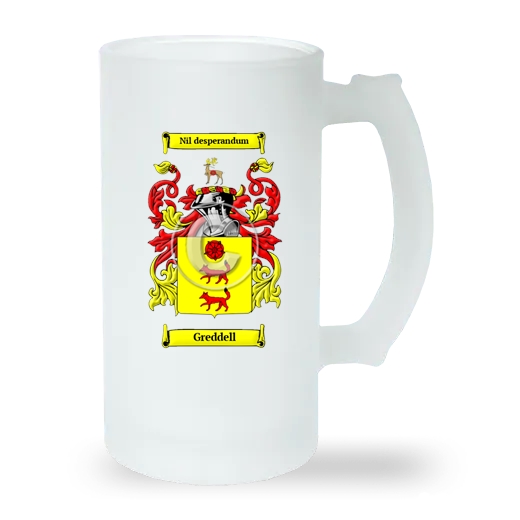 Greddell Frosted Beer Stein