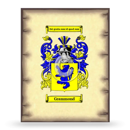 Grammond Coat of Arms Print