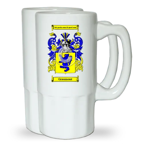 Graumont Pair of Beer Steins