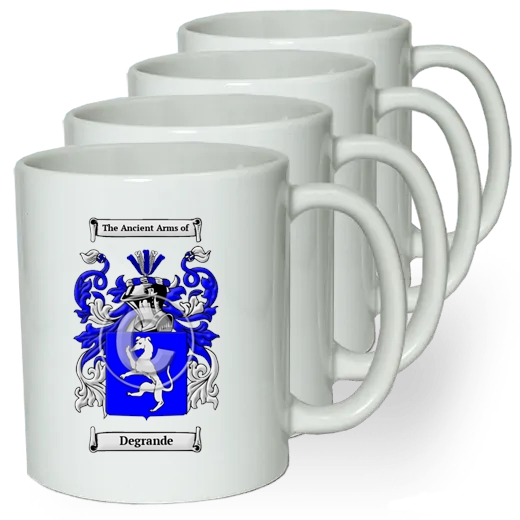 Degrande Coffee mugs (set of four)