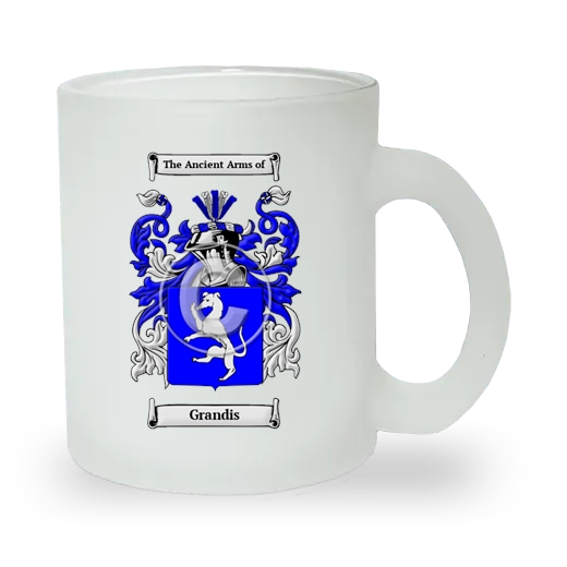 Grandis Frosted Glass Mug