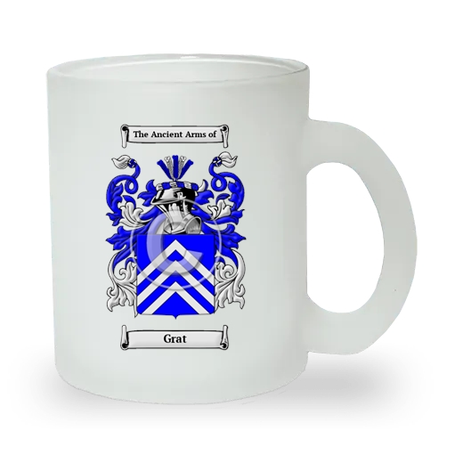 Grat Frosted Glass Mug