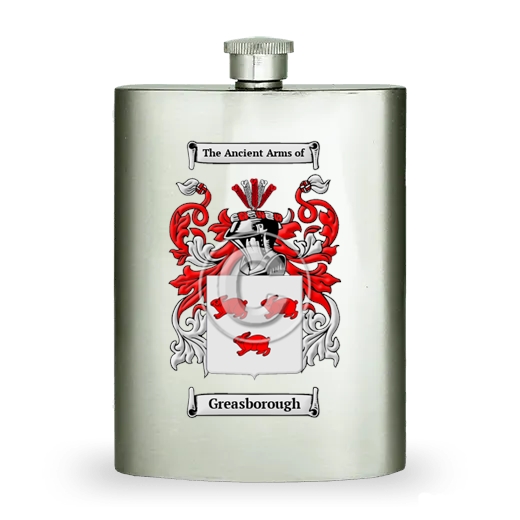 Greasborough Stainless Steel Hip Flask