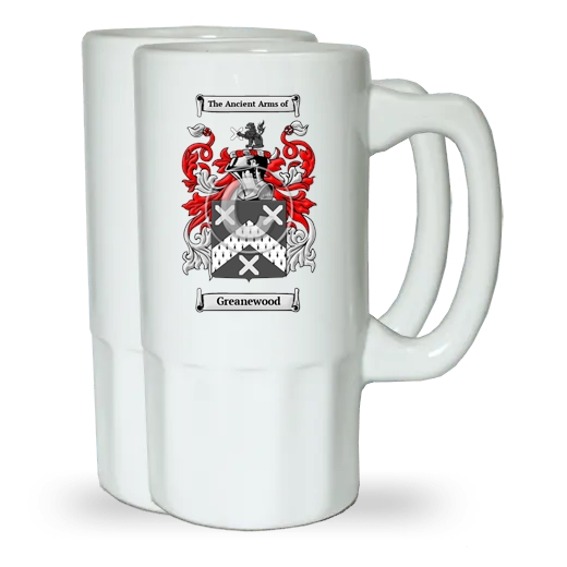 Greanewood Pair of Beer Steins