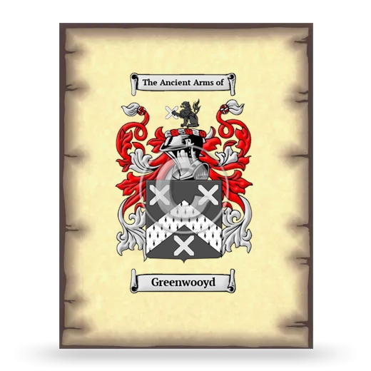 Greenwooyd Coat of Arms Print