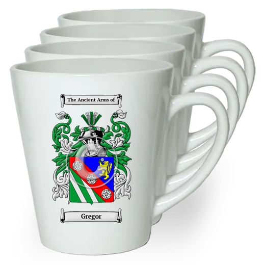 Gregor Set of 4 Latte Mugs