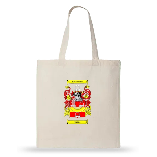 Greas Natural Tote Bag