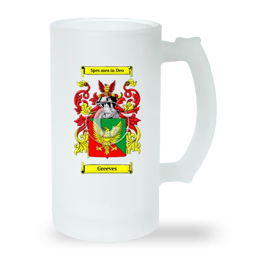 Greeves Frosted Beer Stein