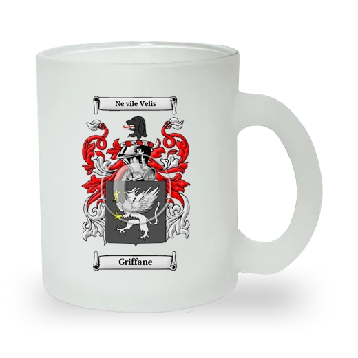 Griffane Frosted Glass Mug