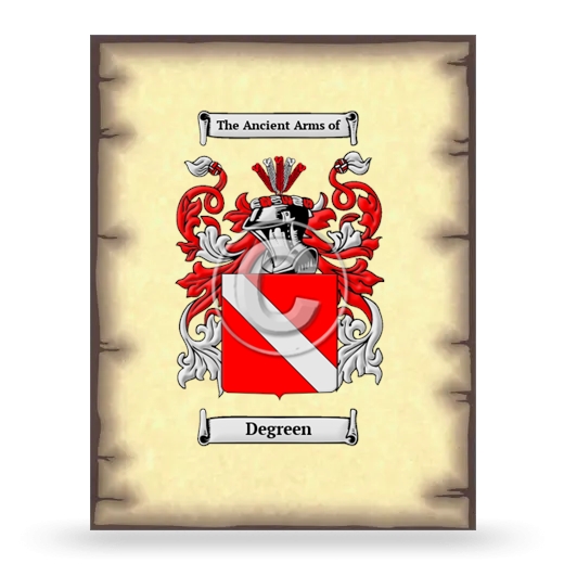 Degreen Coat of Arms Print