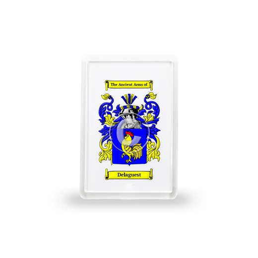 Delaguest Coat of Arms Magnet