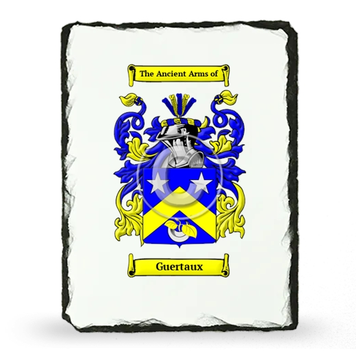 Guertaux Coat of Arms Slate