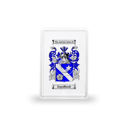 Deguilbault Coat of Arms Magnet