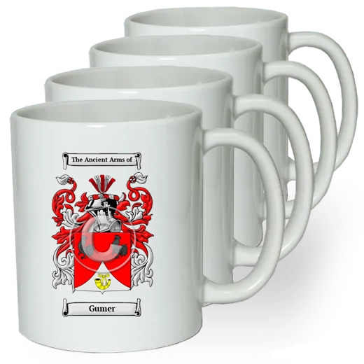 Gumer Coffee mugs (set of four)