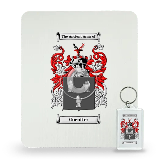 Goentter Mouse Pad and Keychain Combo Package