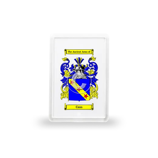 Cuss Coat of Arms Magnet