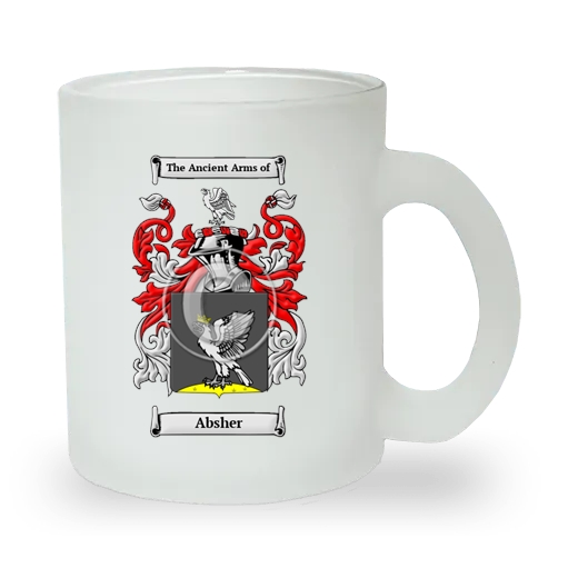 Absher Frosted Glass Mug