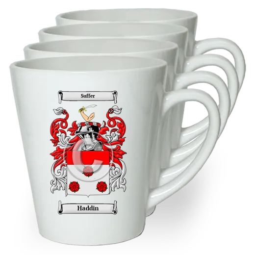 Haddin Set of 4 Latte Mugs